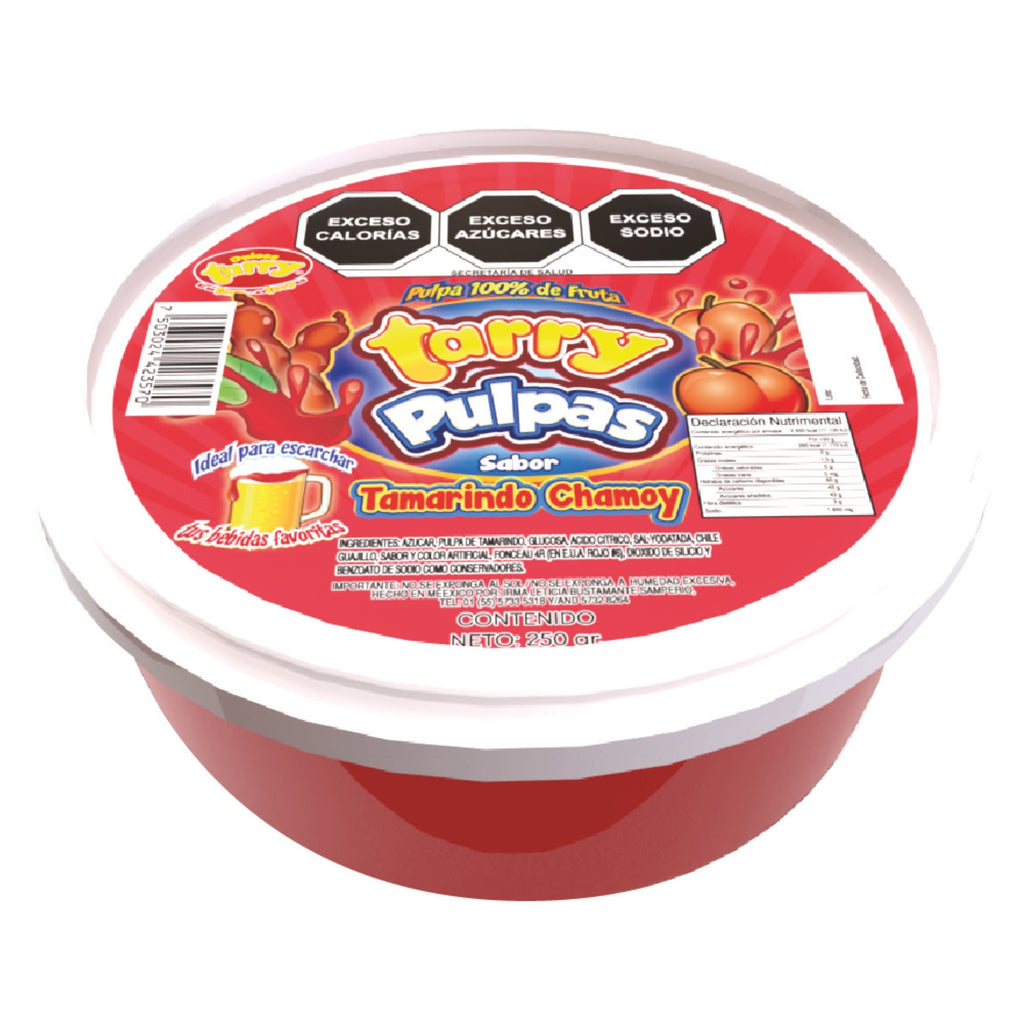Tarry Pulpa Para Escarchar Micheladas Tamarindo 250gr