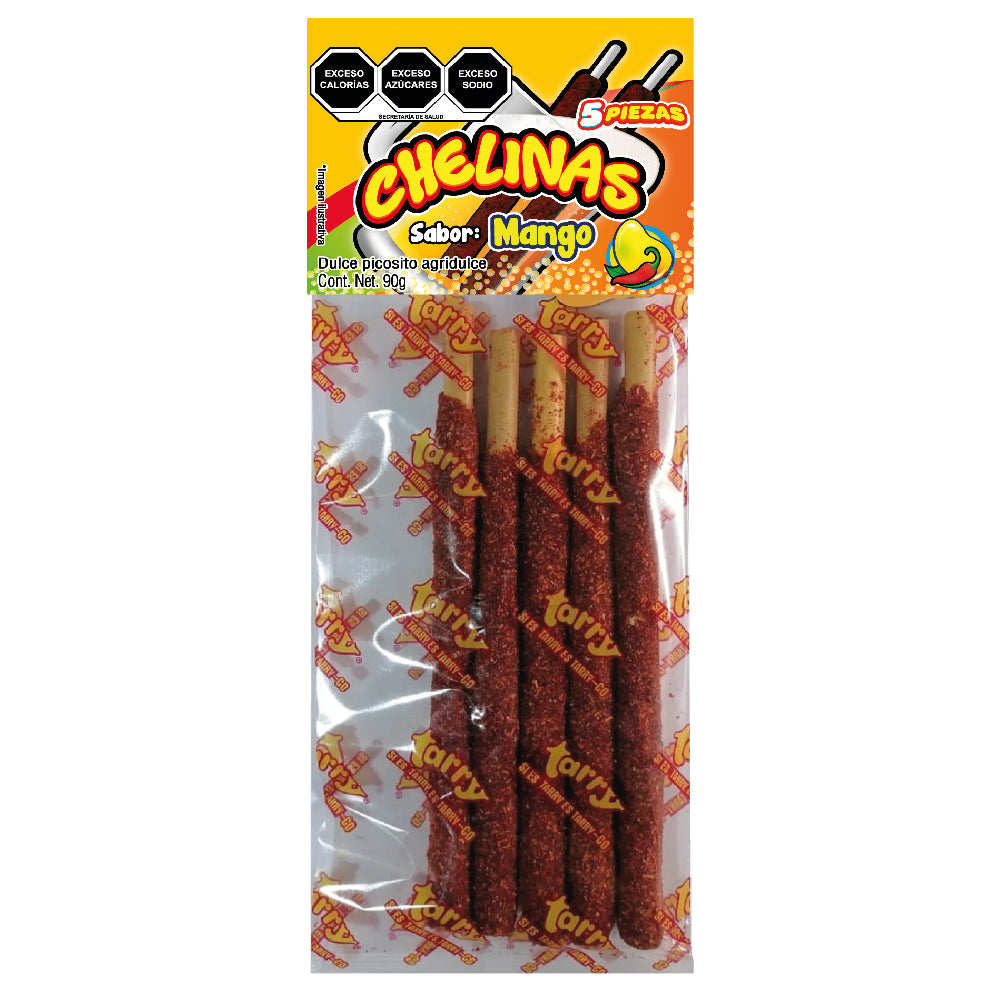 Tarry Banderillas Sabor Mango  3 Pack 15pz Total 270gr