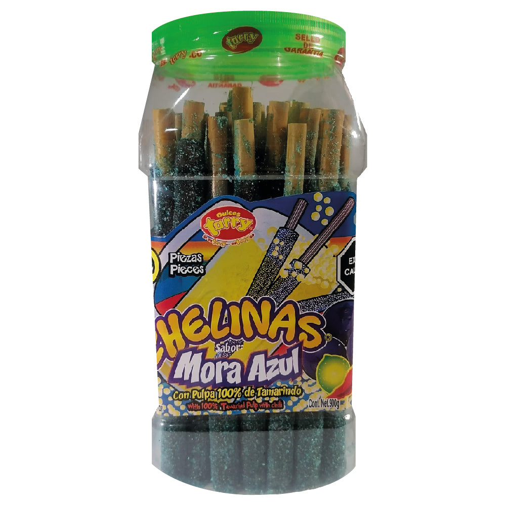 Tarry Vitrolero Banderillas Jumbo Mora Azul 50 Pz 900gr