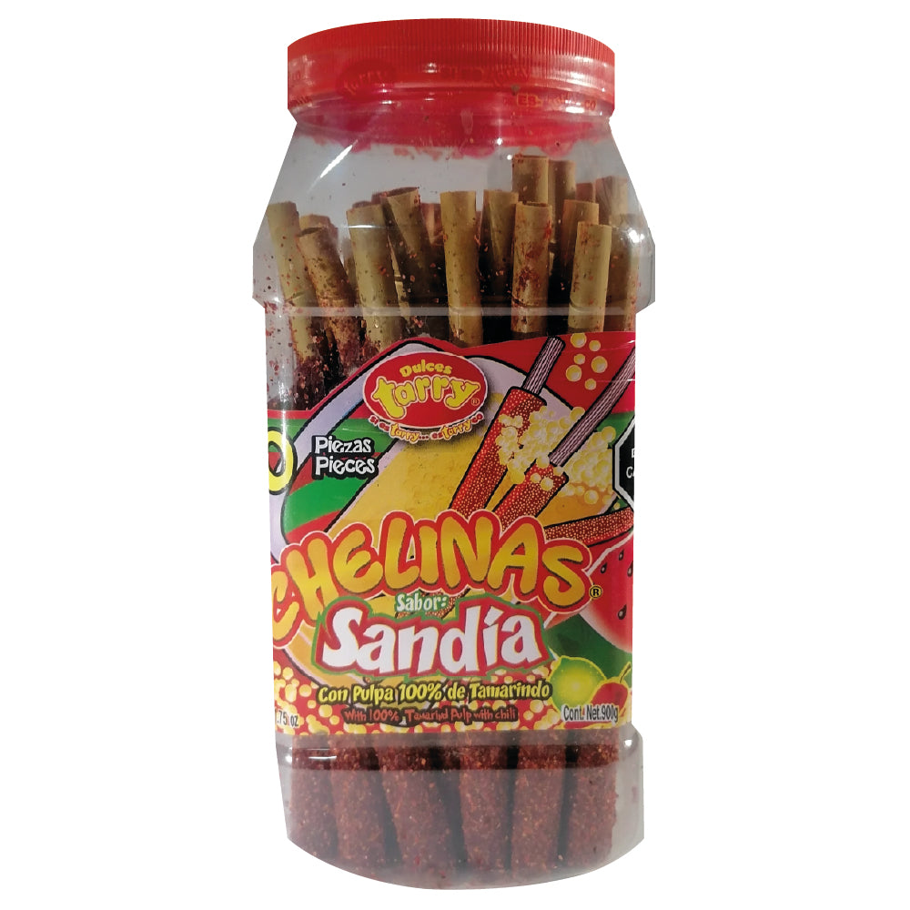 Tarry Vitrolero Banderillas Jumbo Sandia 50 Pz 900gr