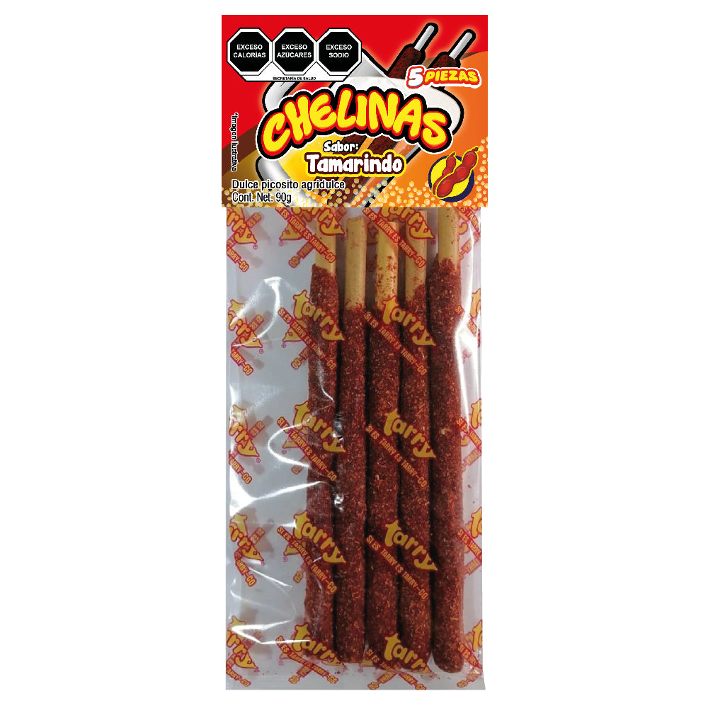 Tarry Banderillas Sabor Tamarindo 3 Pack 15pz  270 gr