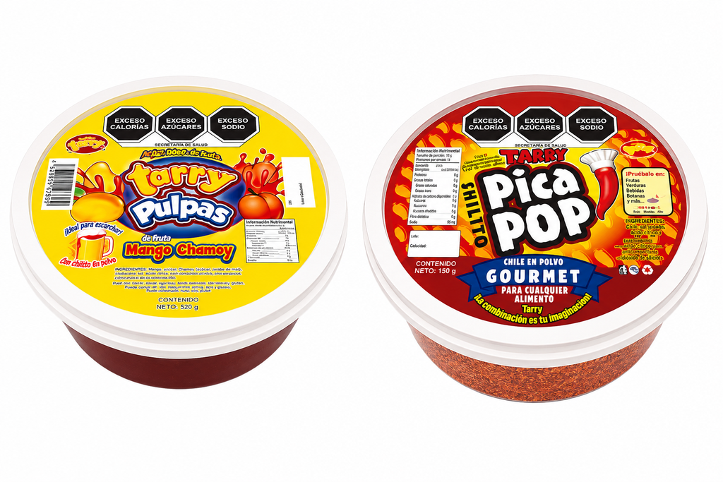 Tarry Duo Pulpa Mango 230ml+shilito Gourmet 150gr Micheladas