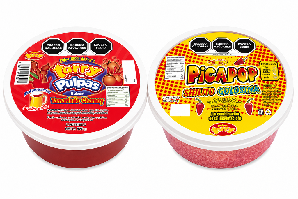 Duo pulpa Micheladas Tamarindo 230ml + Shilito Golosina 150gr