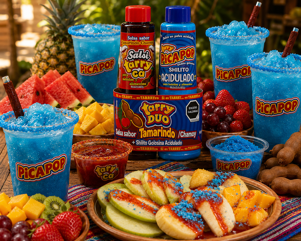 Salsi Tarryca Tamarindo 230 Ml + Shilito Gourmet Azul 150 Gr