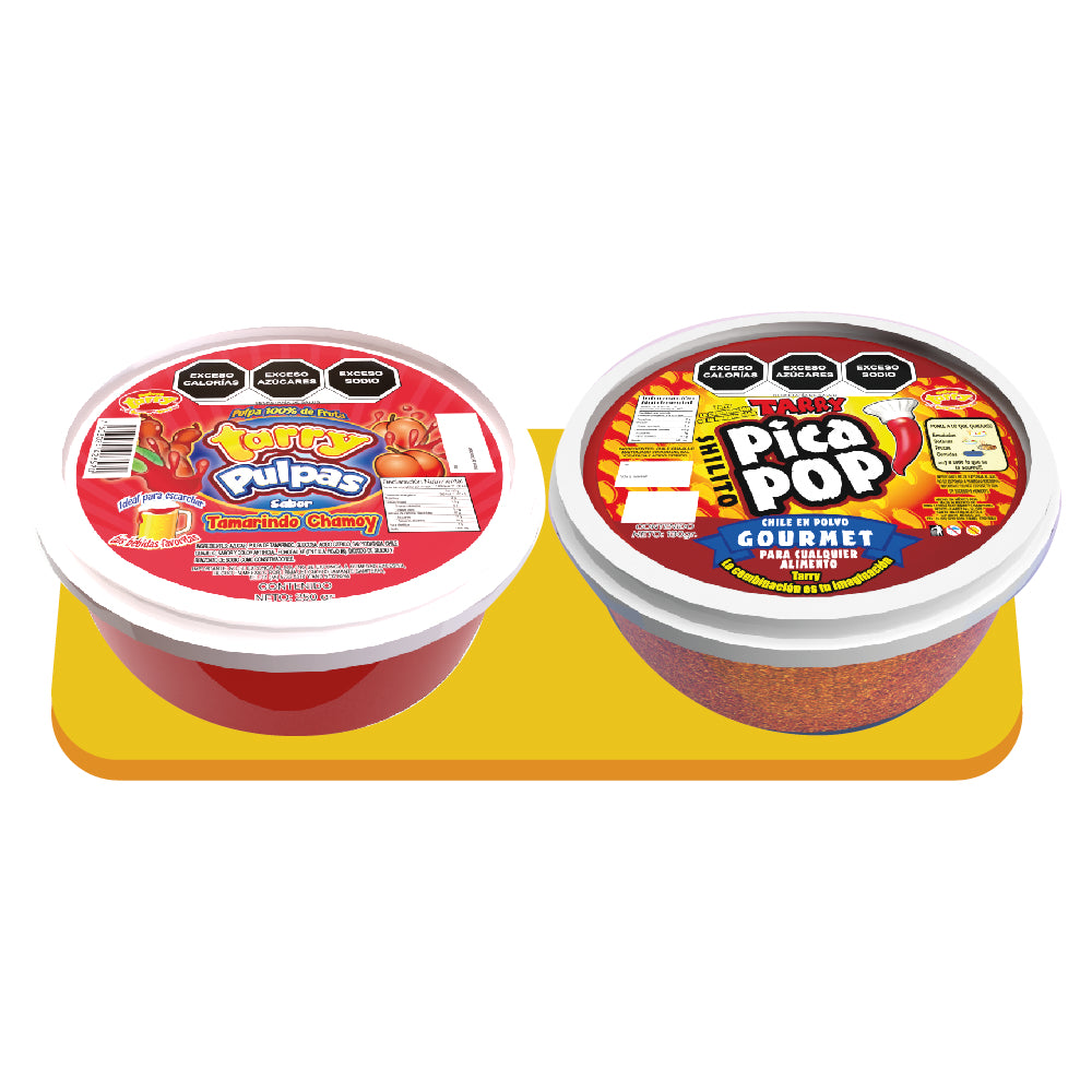 Duo Pulpa Micheladas Tamarindo 230ml + Shilito Gourmet 150gr