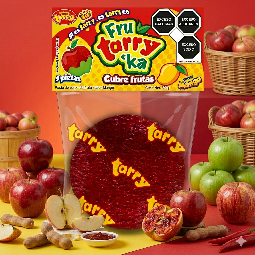 Fruta Rika Mango Cubre Manzanas Cubre Frutas 5pz 300gr Tarry