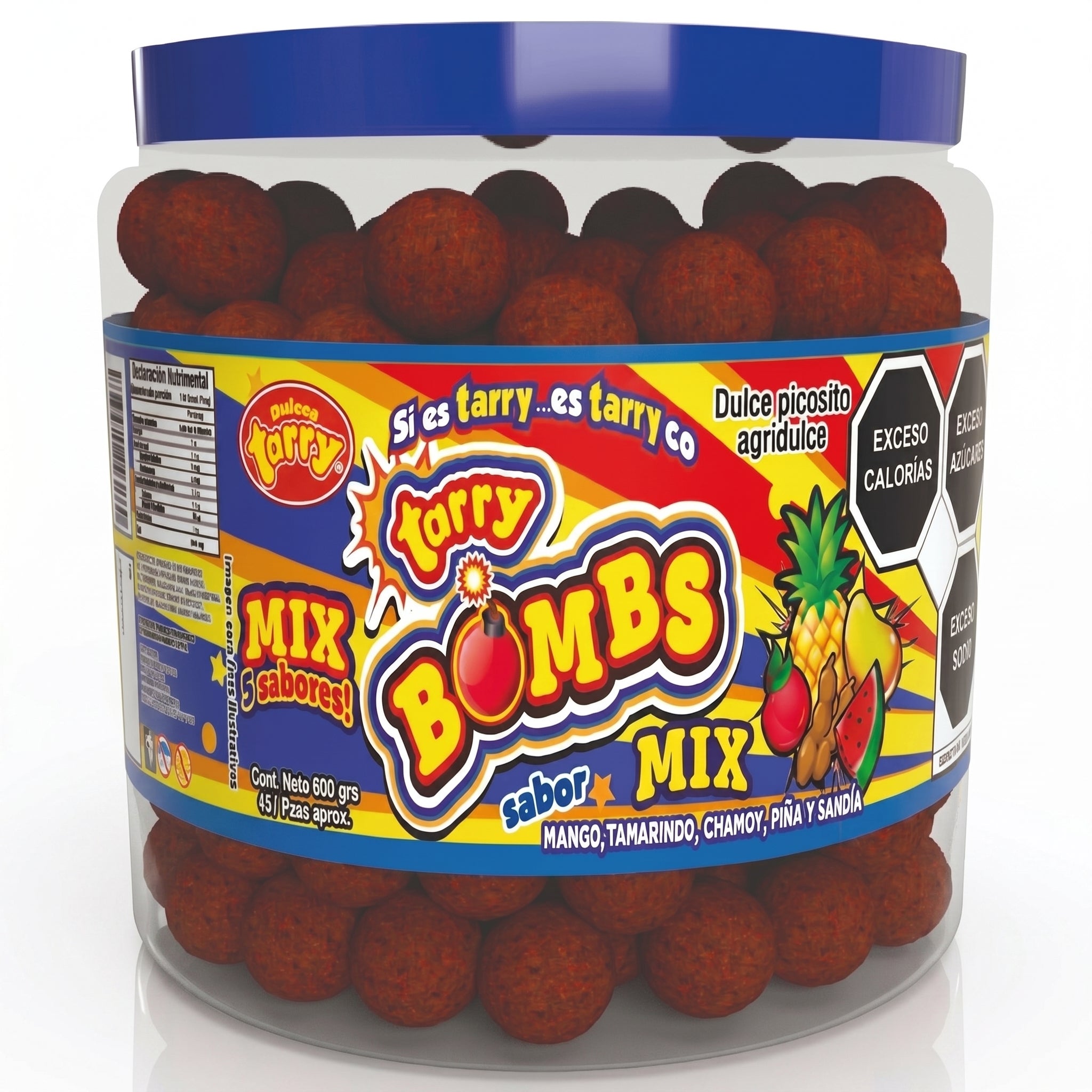 Vitrolero Tarry Bombs Mix 600gr Bolitas De Chile