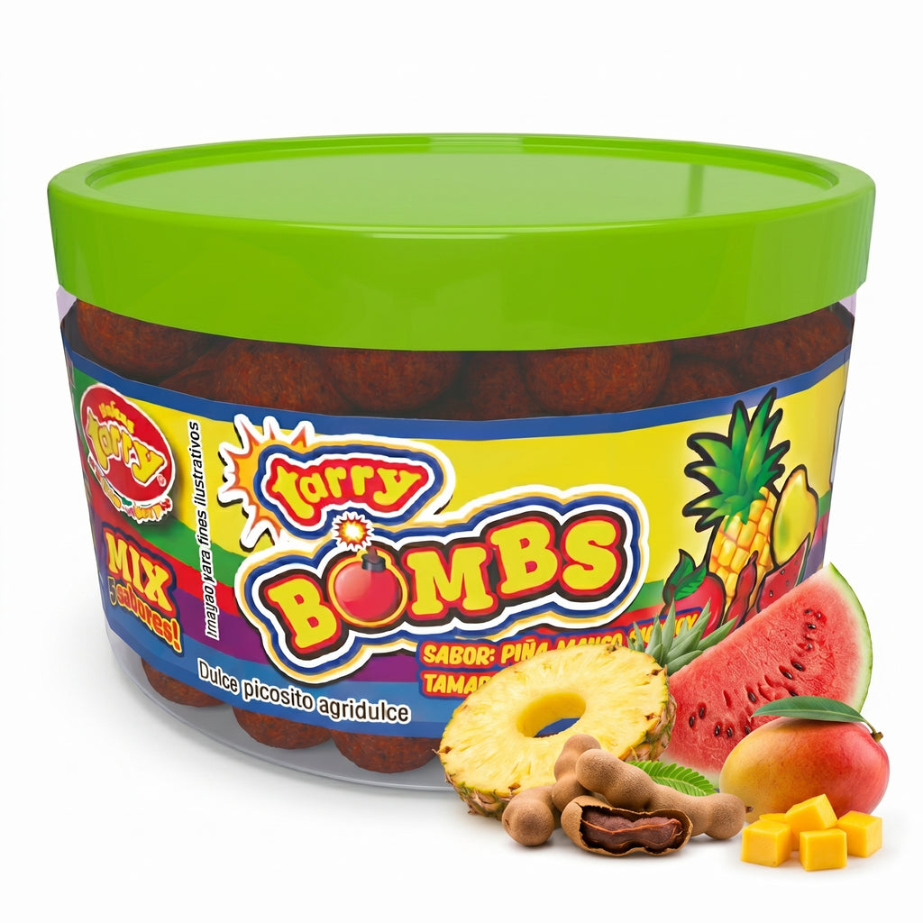 Vitrolero Tarry Bombs Mix 350gr Bolitas De Chile