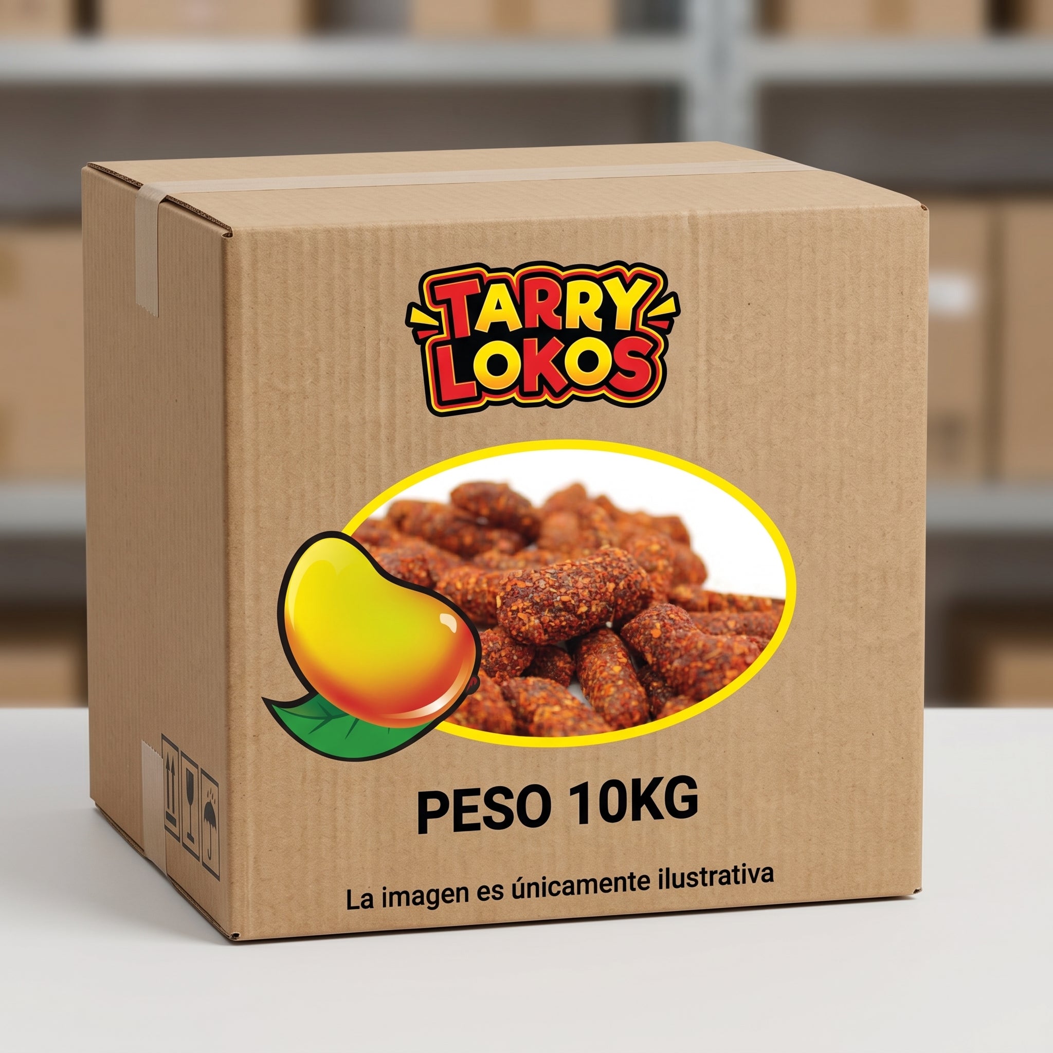 Tarry Lokos Mango Chile Trocitos Enchilados A Granel 10kg