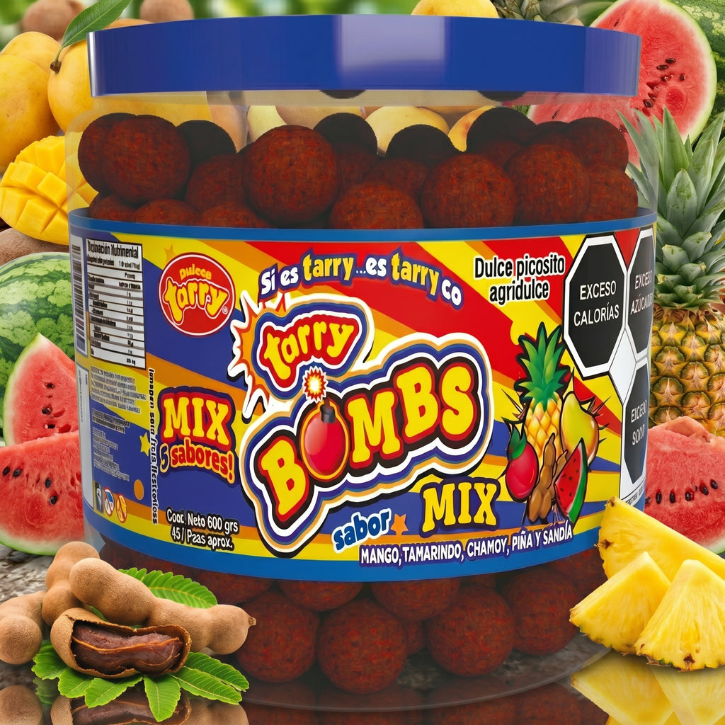 Vitrolero Tarry Bombs Mix 600gr Bolitas De Chile