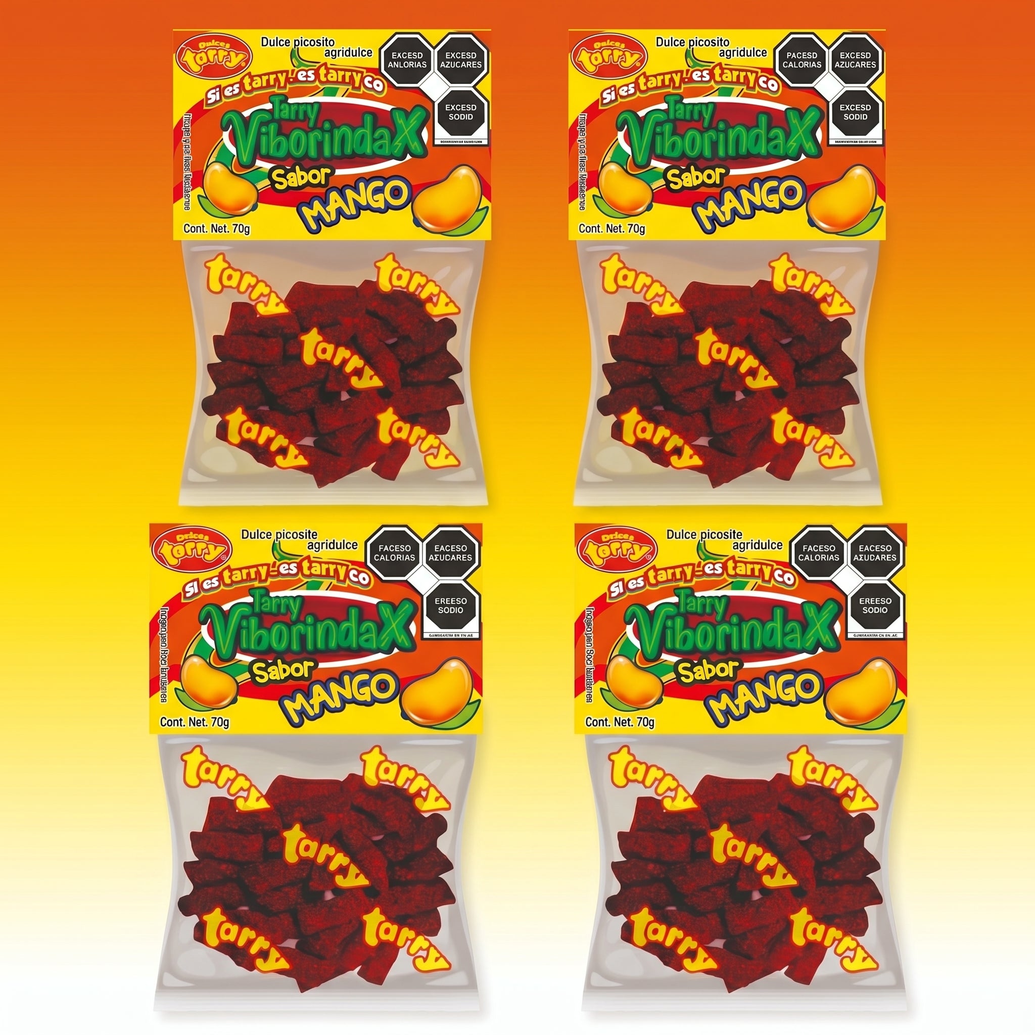Tarry Viborindax Enchiladas Mango 4 Packs 280gr