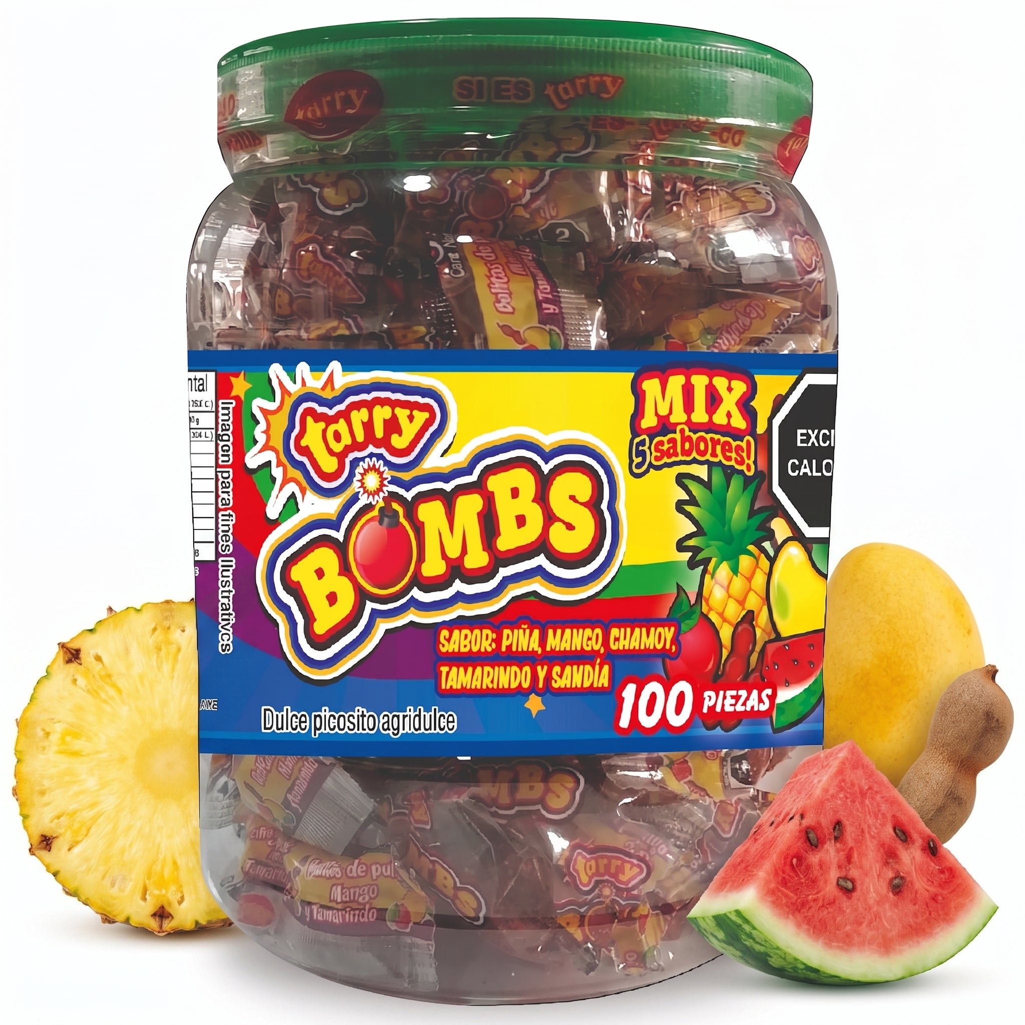 Vitrolero Tarry Bombs Mix 413gr 100pz Bolitas De Chile