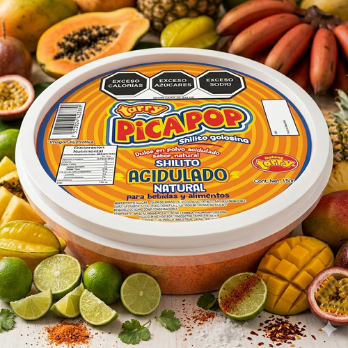 Tarry Pica Pop Acidulado Natural 200g