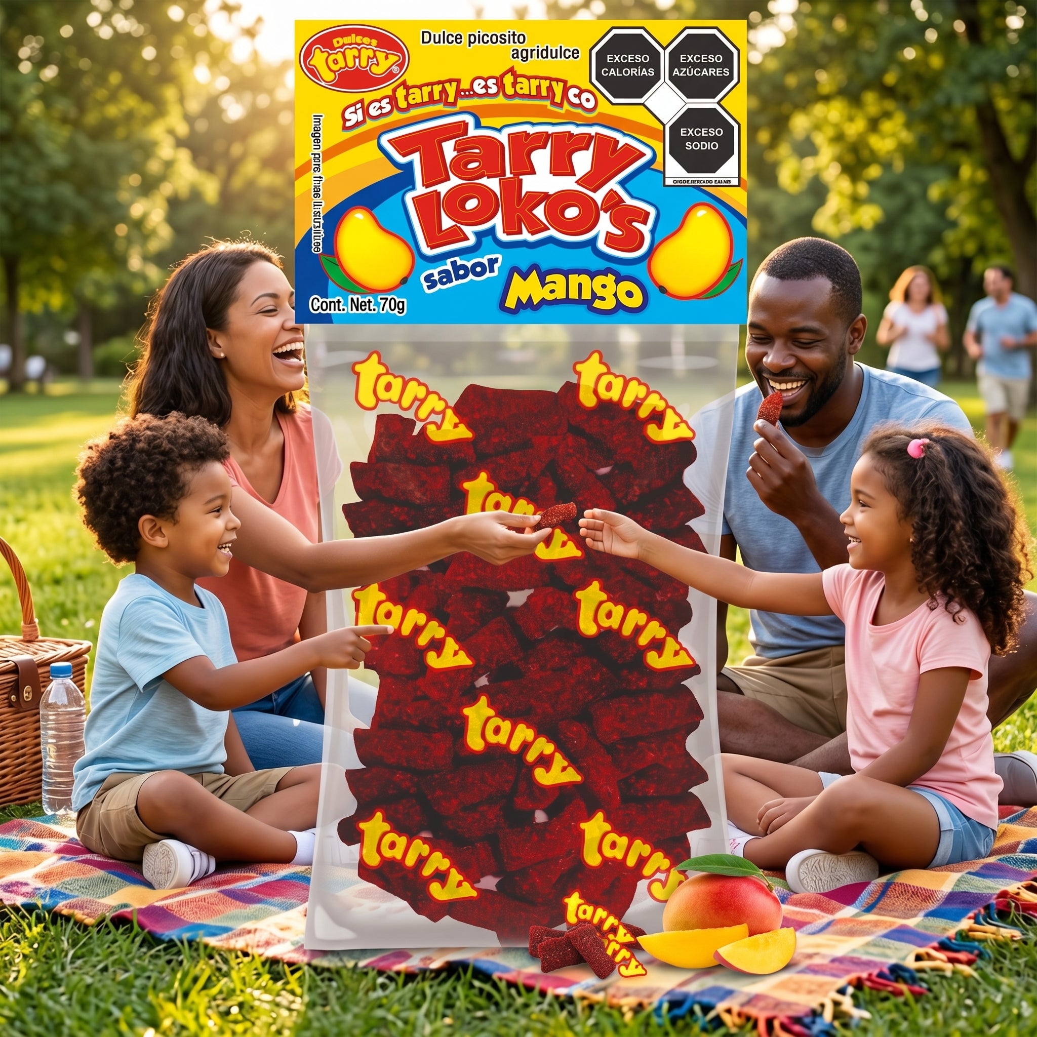 Tarry Lokos Mango Chile 500gr Trocitos Enchilado