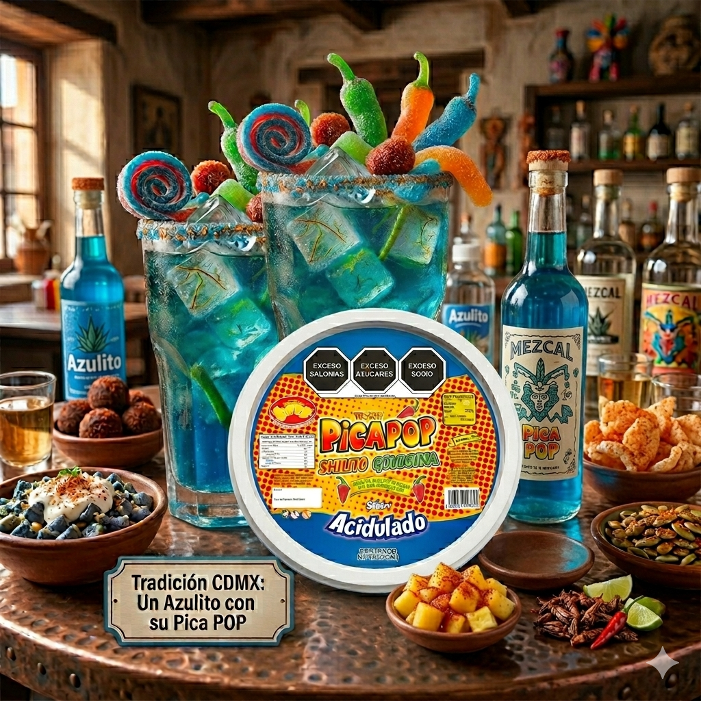 Tarry Pica Pop Acidulado Azul 200g
