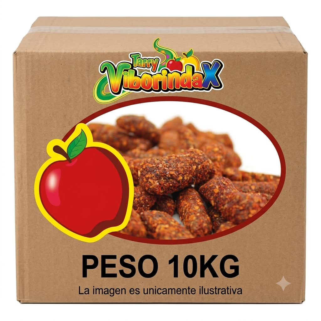 Caja Tarry Viborindax Manzana Trocitos Chile A Granel 10kg