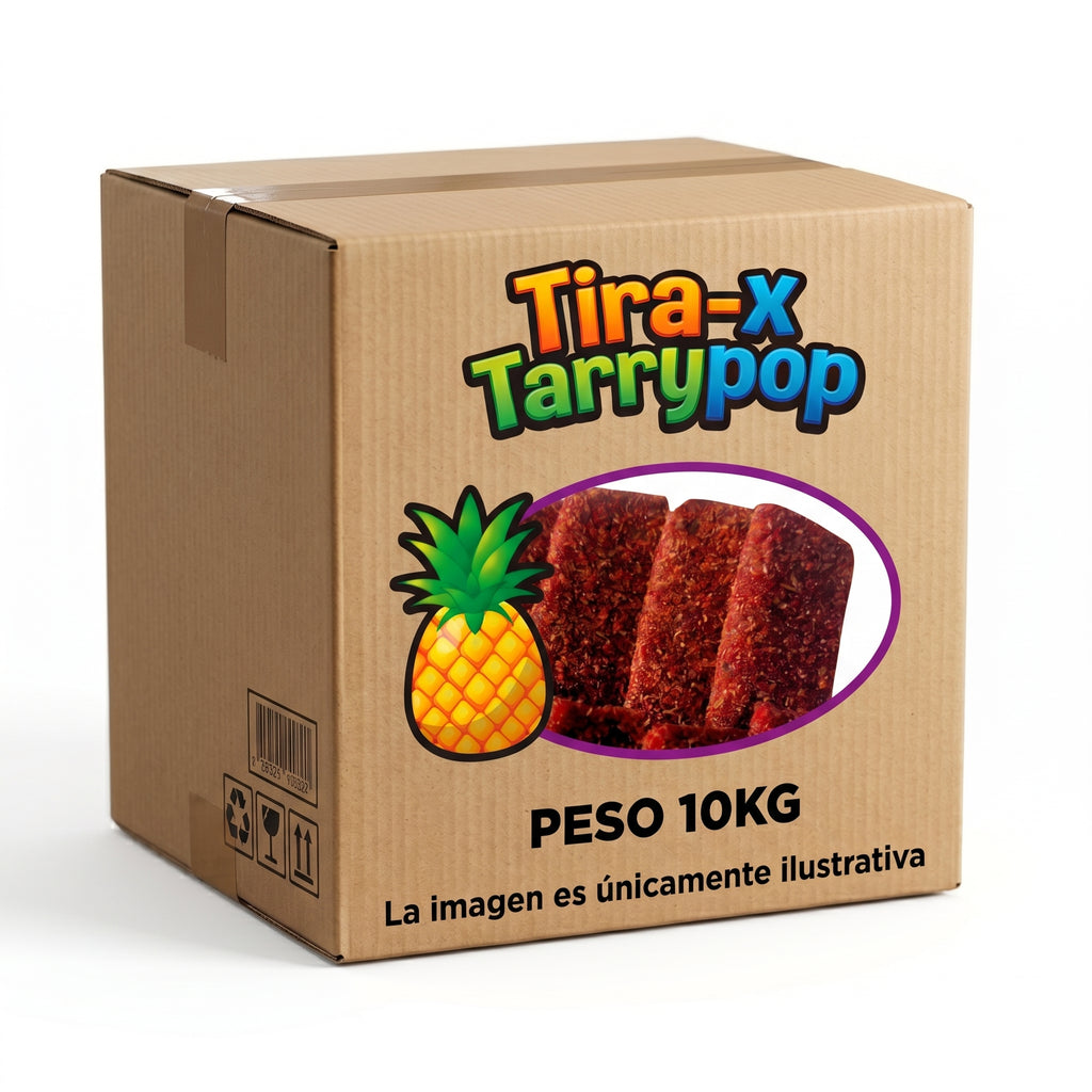 Caja A Granel Tira-x Tarrypop Piña Chile 10 Kg