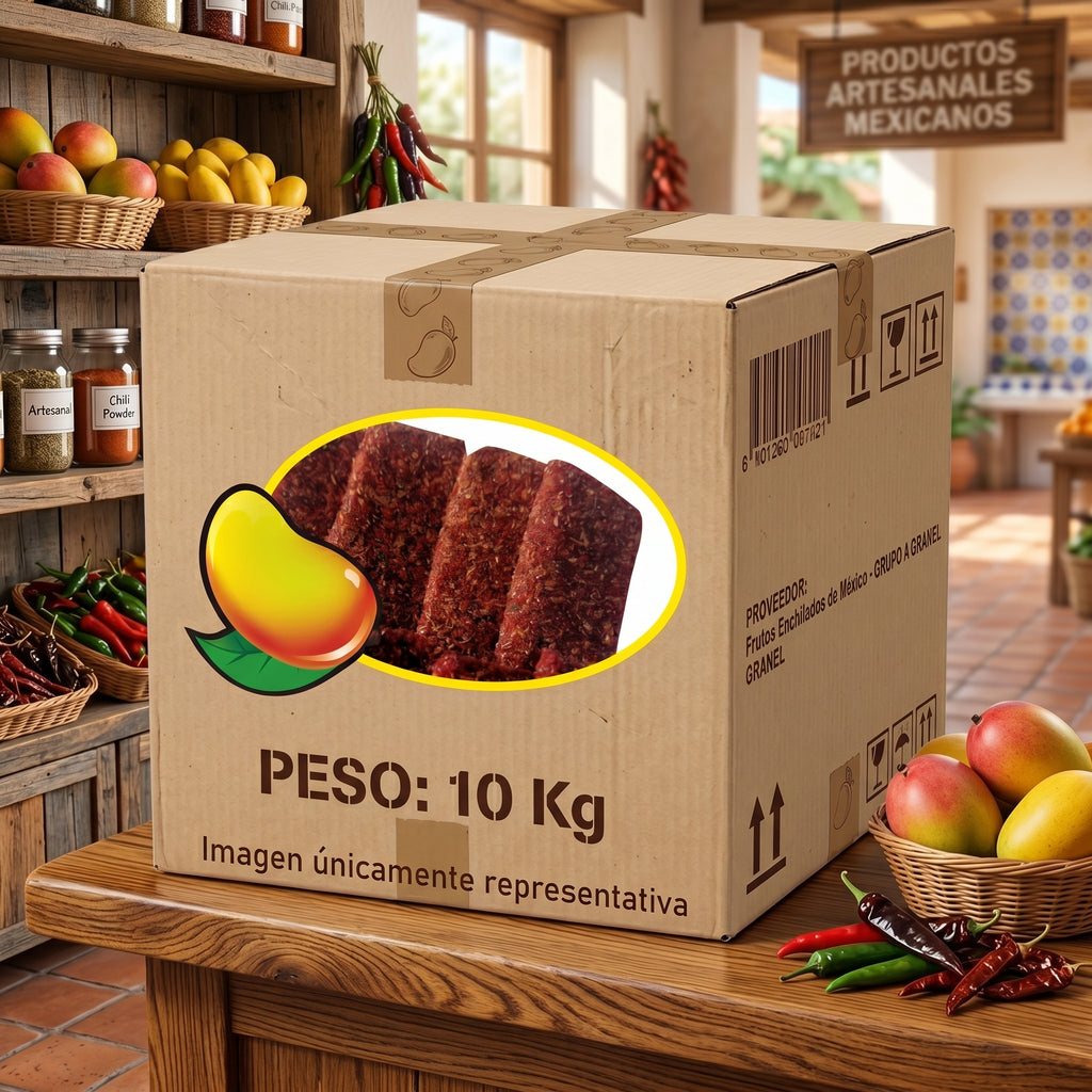 Caja A Granel Tira-x Tarrypop Mango Chile 10 Kg