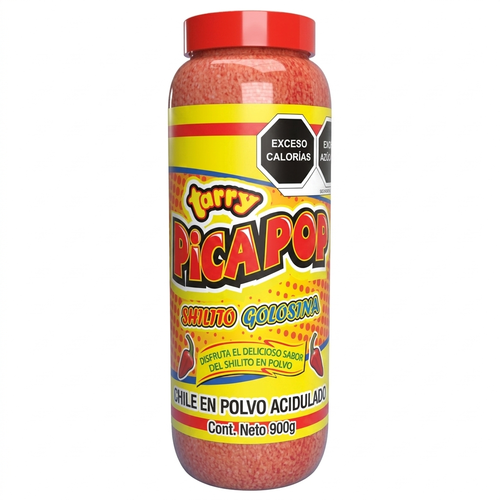 Chile En Polvo Gourmet Picapop Shilito Golosina Tarry 900gr