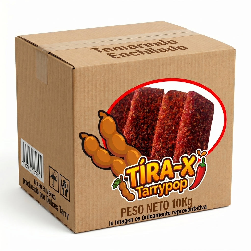 Caja A Granel Tira-x Tarrypop Tamarindo Chile 10 Kg