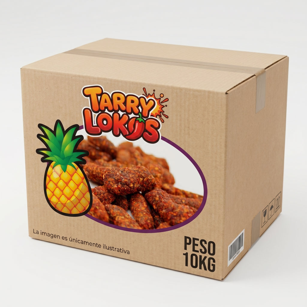 Tarry Lokos Piña Chile Trocitos Enchilados A Granel 10kg