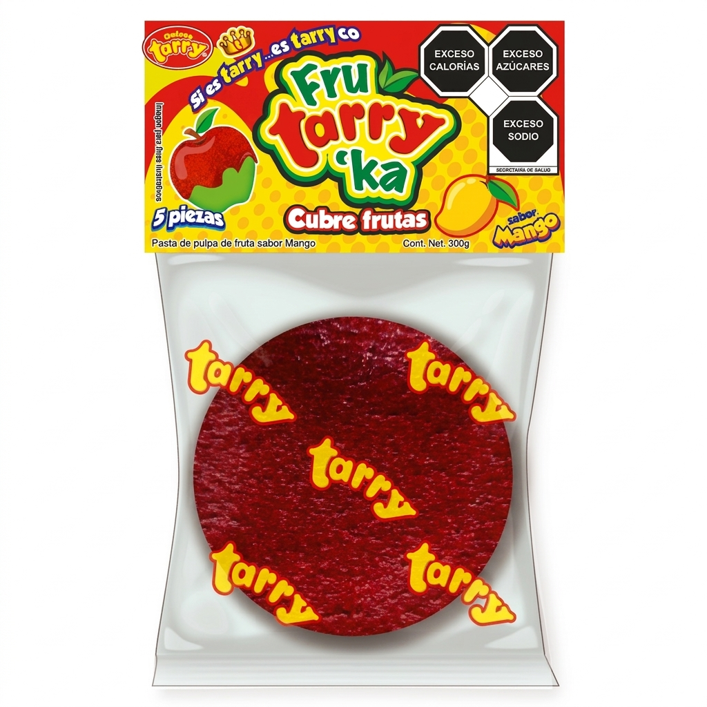 Fruta Rika Mango Cubre Manzanas Cubre Frutas 5pz 300gr Tarry