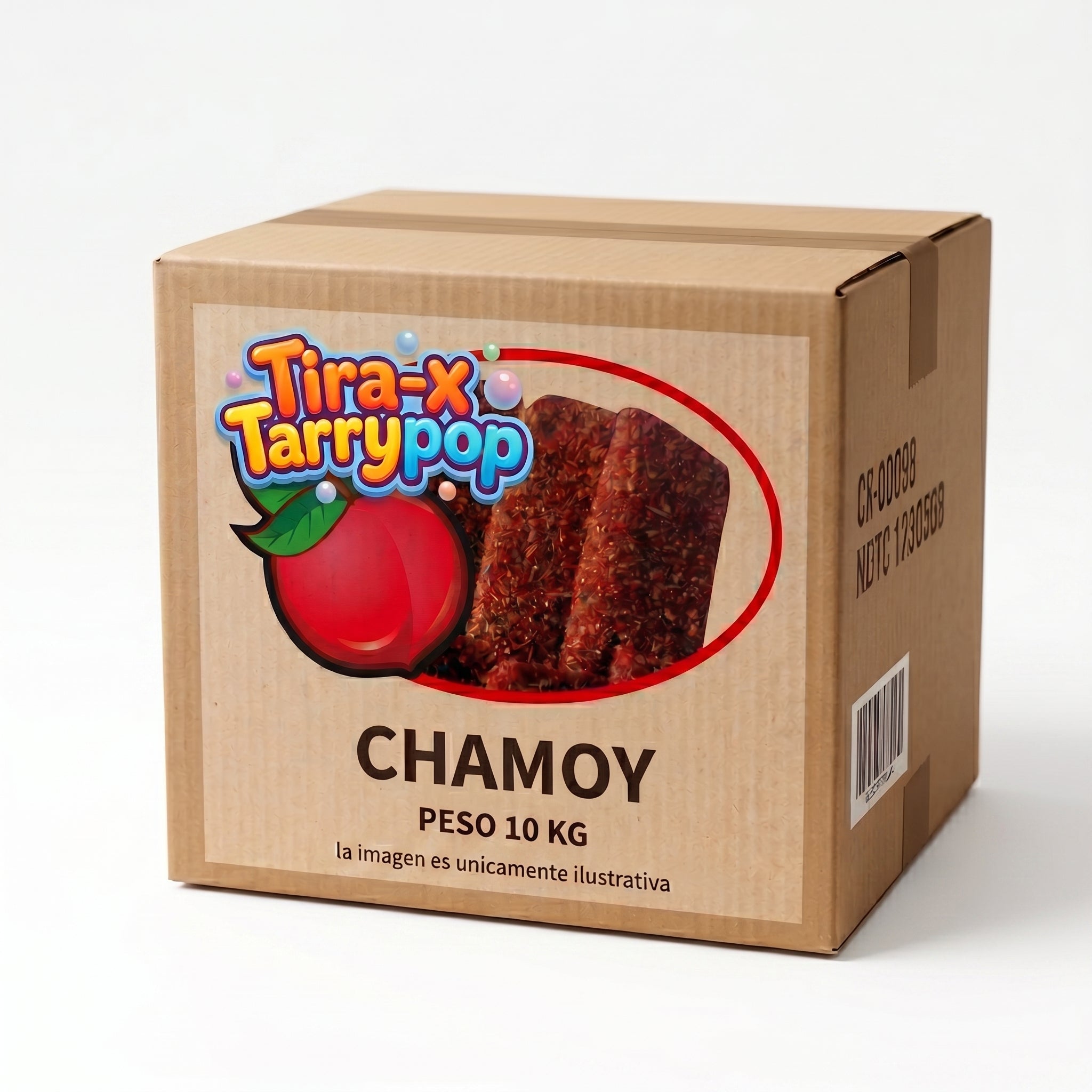 Caja A Granel Tira-x Tarrypop Chamoy Chile 10 Kg