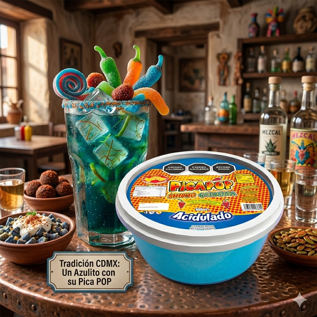 Tarry Pica Pop Acidulado Azul 200g