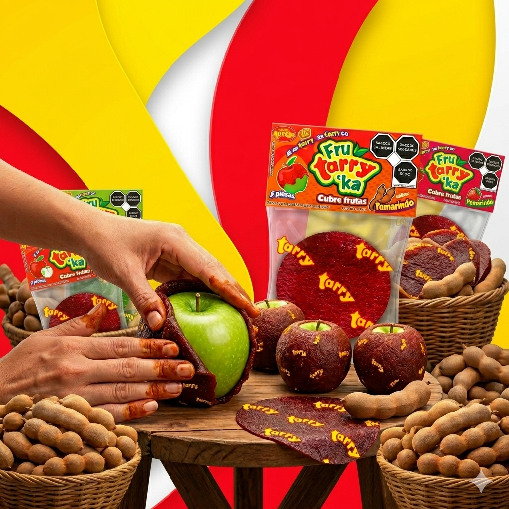 Fruta Rika Tamarindo Cubre Manzanas Frutas 5pz 300gr Tarry