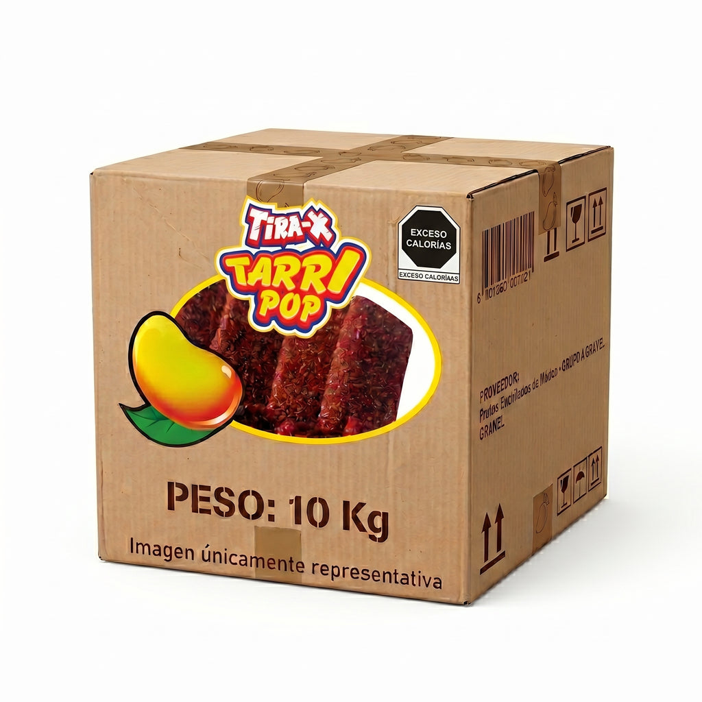 Caja A Granel Tira-x Tarrypop Mango Chile 10 Kg