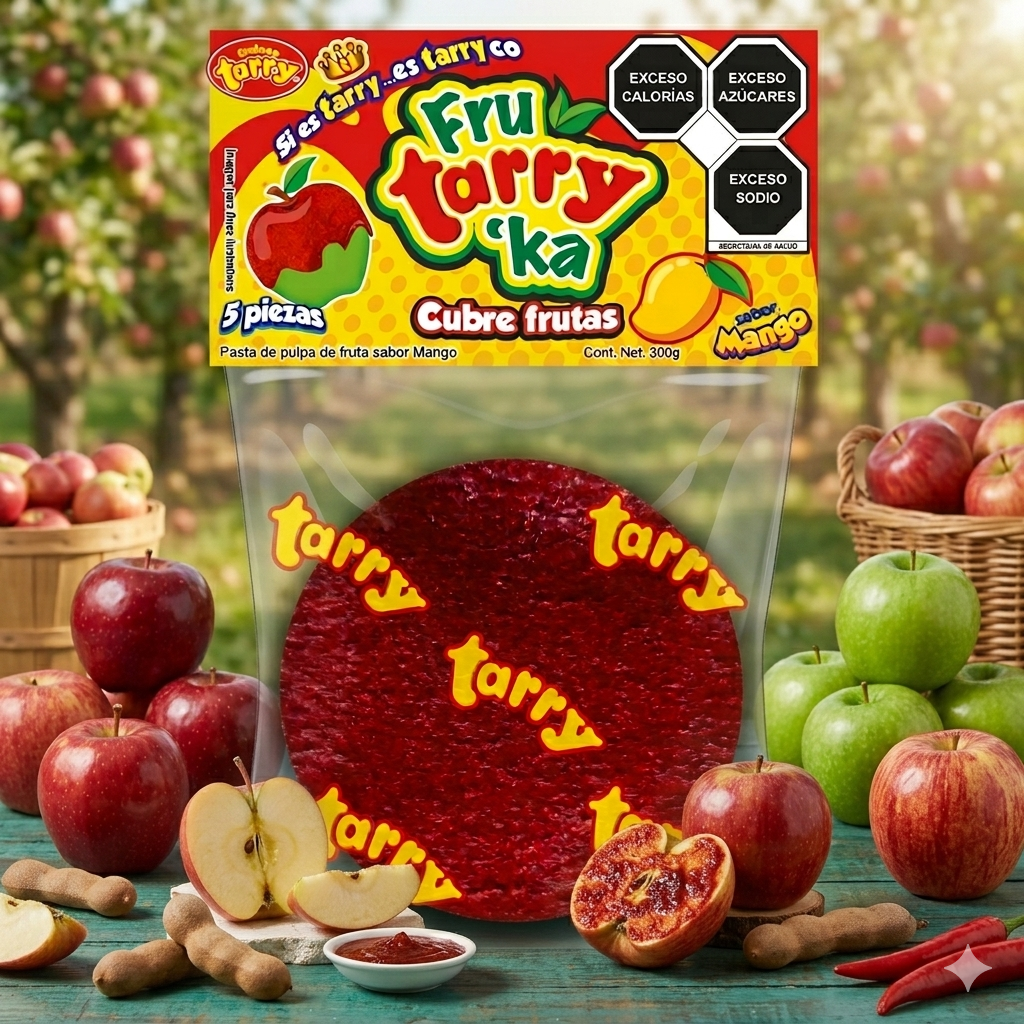 Fruta Rika Mango Cubre Manzanas Cubre Frutas 5pz 300gr Tarry