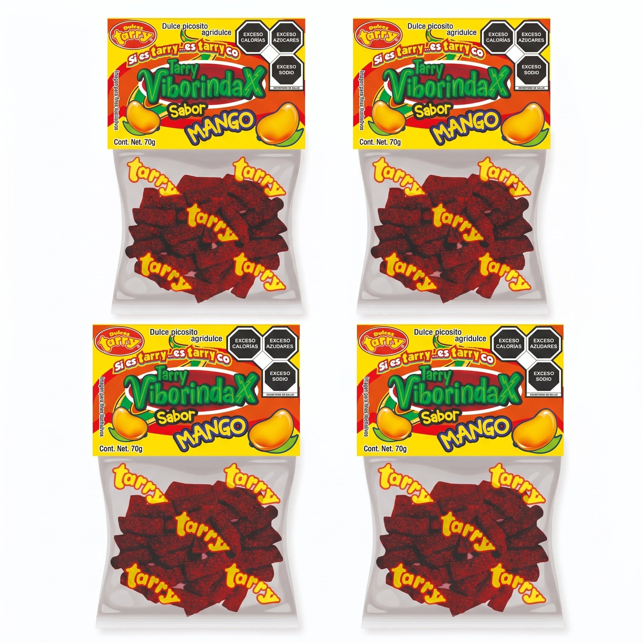 Tarry Viborindax Enchiladas Mango 4 Packs 280gr