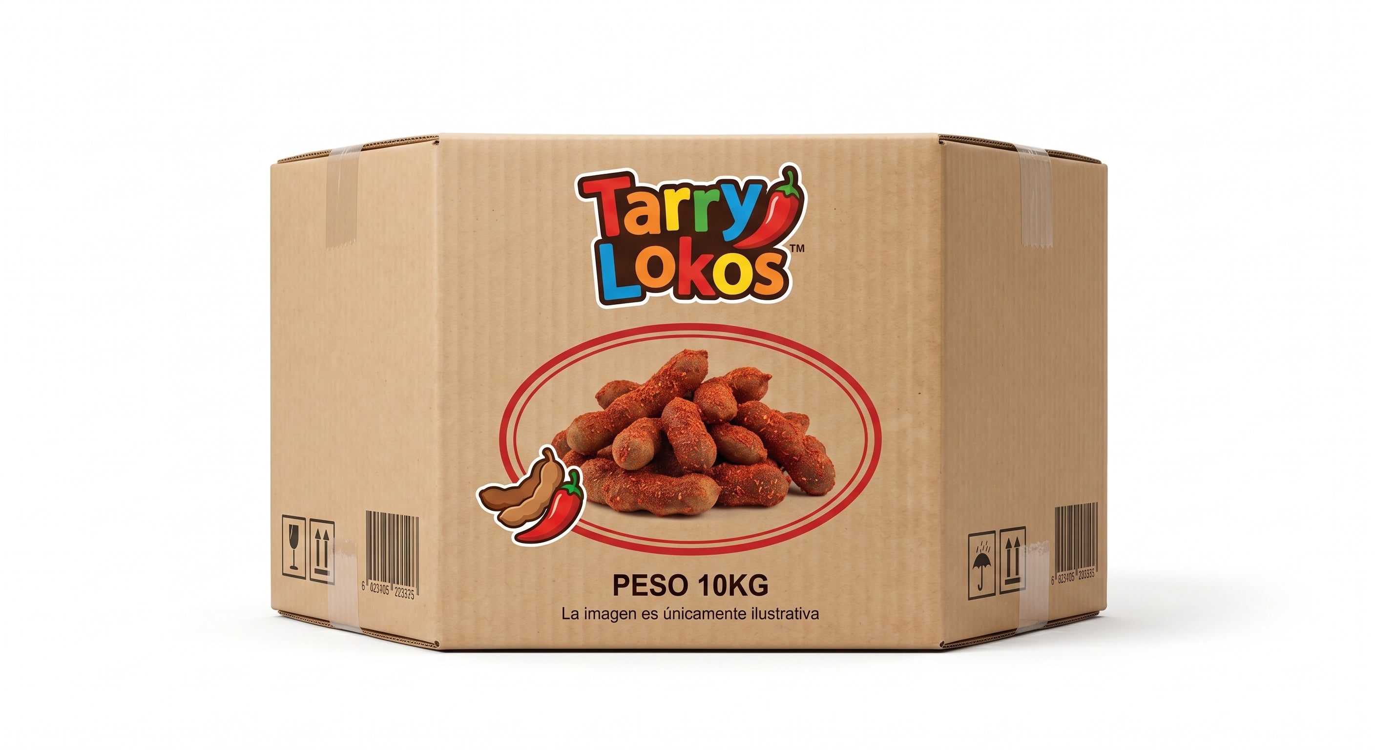 Tarry Lokos Tamarindo Chile Trocitos Enchilados A Granel 10kg