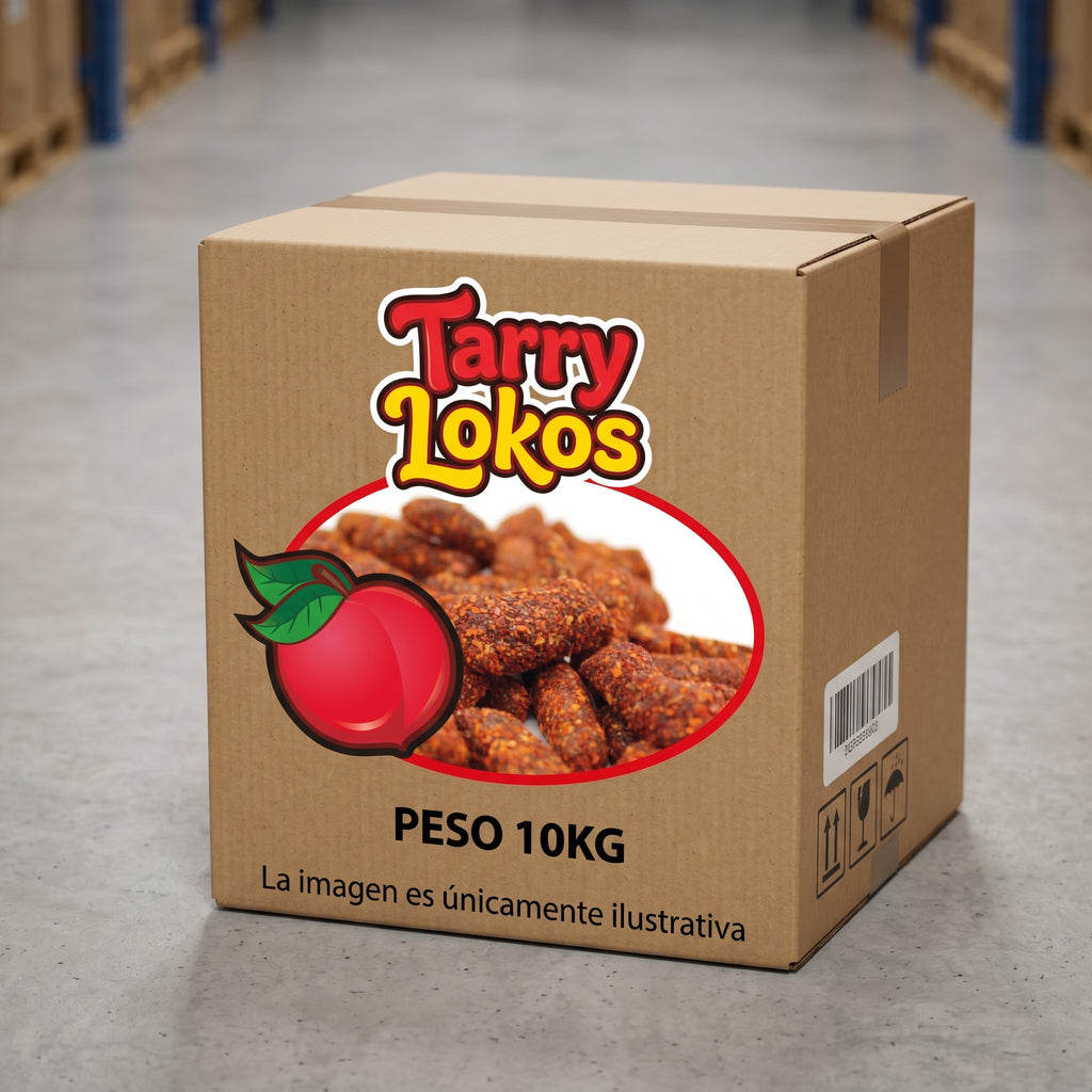 Tarry Lokos Chamoy Chile Trocitos Enchilados A Granel 10kg