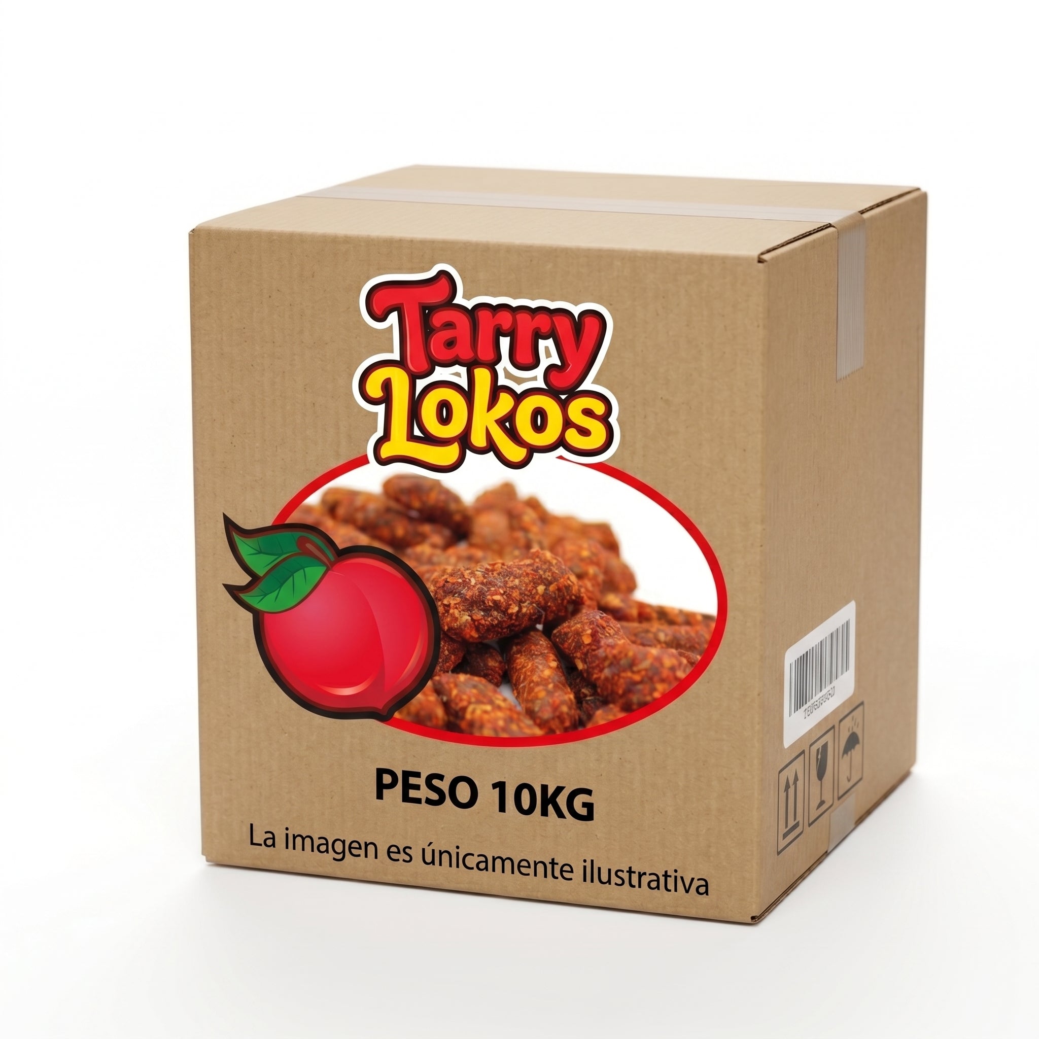Tarry Lokos Chamoy Chile Trocitos Enchilados A Granel 10kg