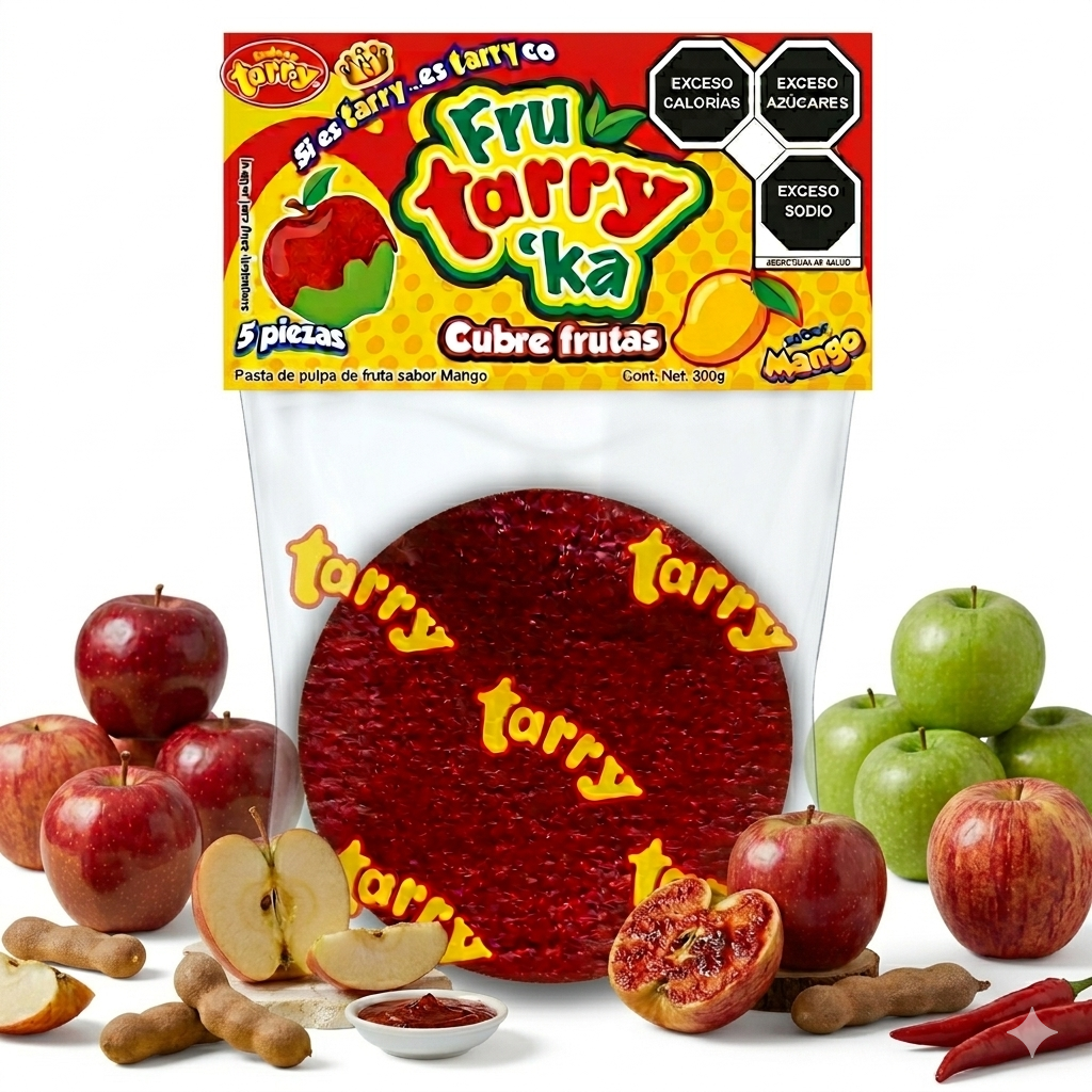 Fruta Rika Mango Cubre Manzanas Cubre Frutas 5pz 300gr Tarry