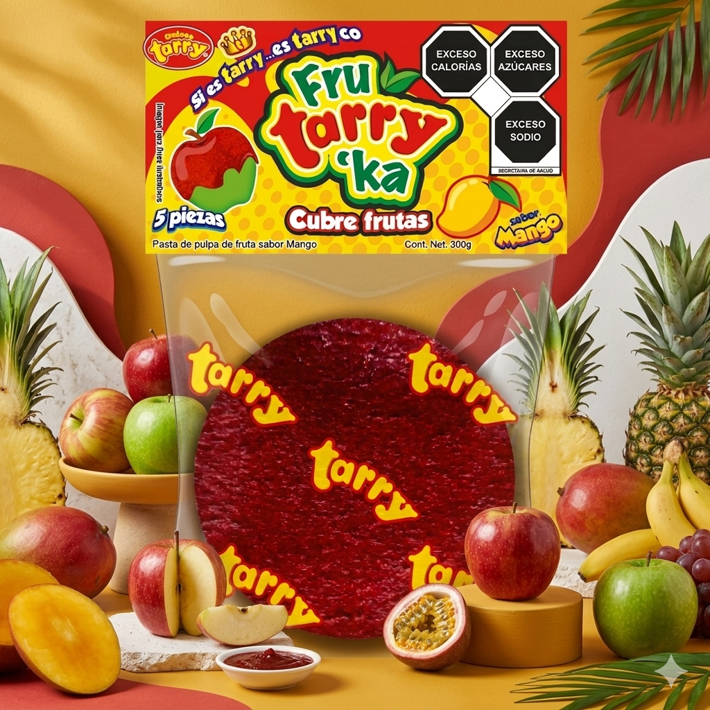 Fruta Rika Mango Cubre Manzanas Cubre Frutas 5pz 300gr Tarry