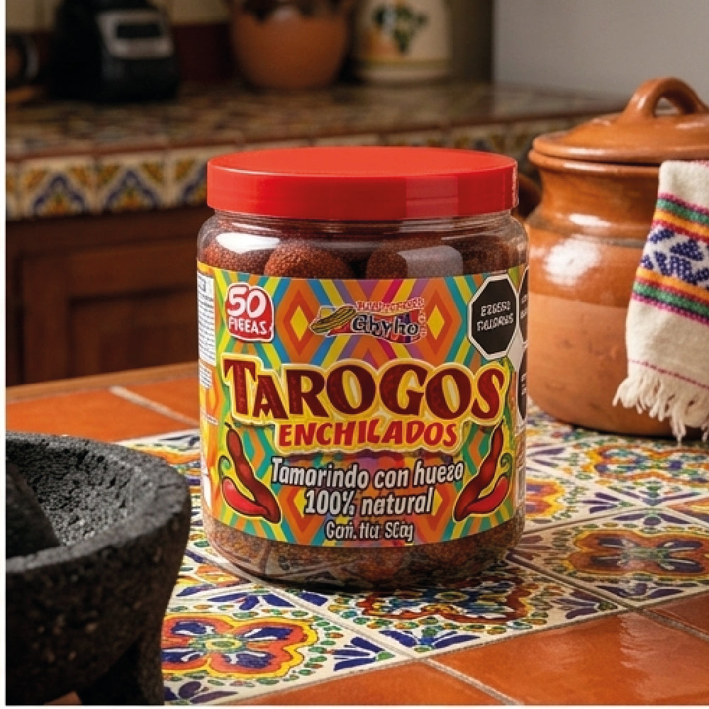Vitrolero Tarry Tarugos Tamarindo Chile Tama 50pz 850gr