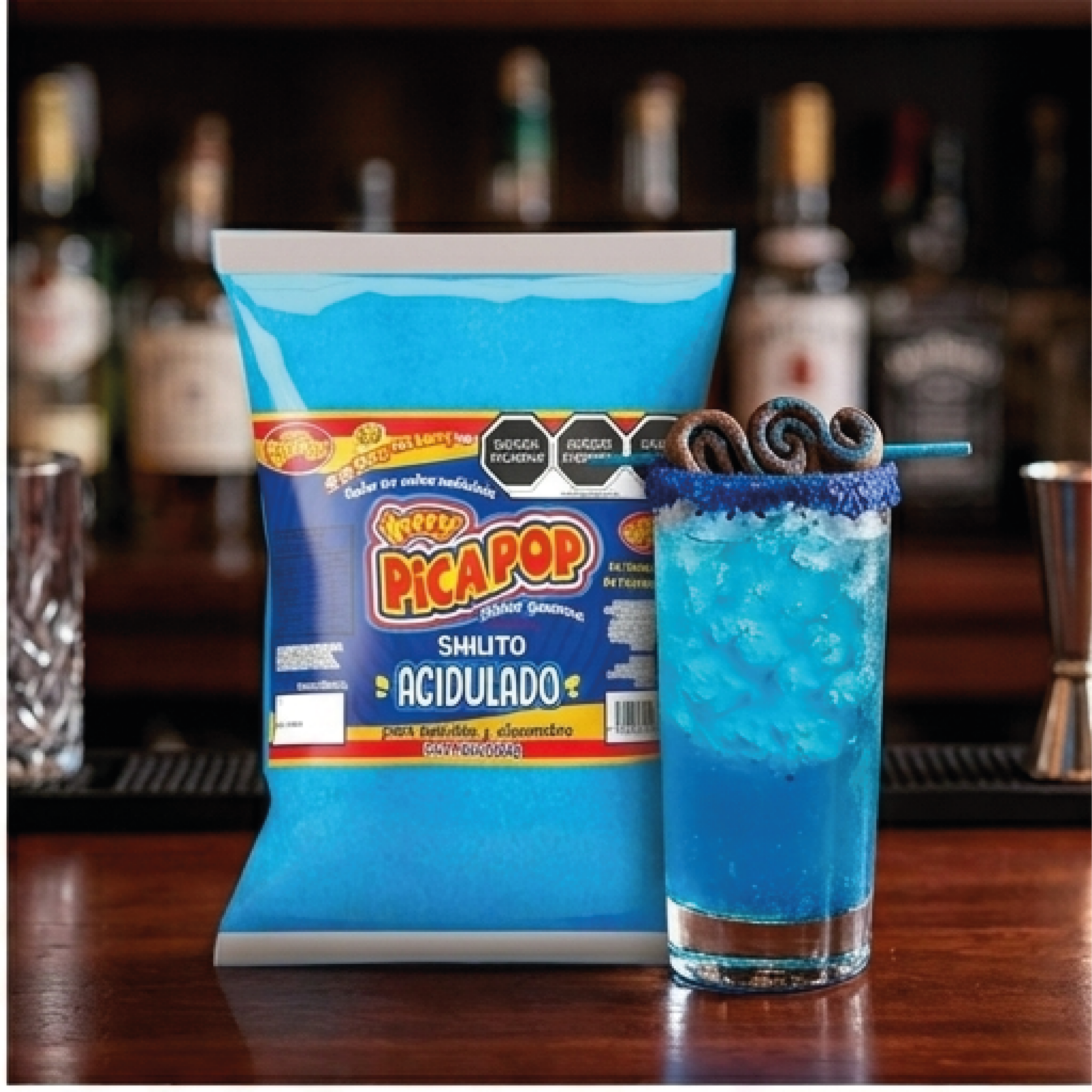 Bolsa De Chile Gourmet Picapop Shilito Azul Tarry 900gr