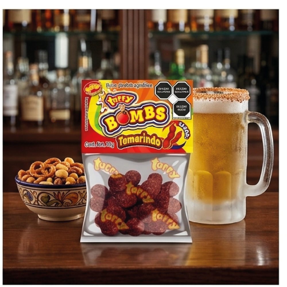 Tarry Bombs Tamarindo 4 Packs 280gr Bolitas Dulce Enchilado