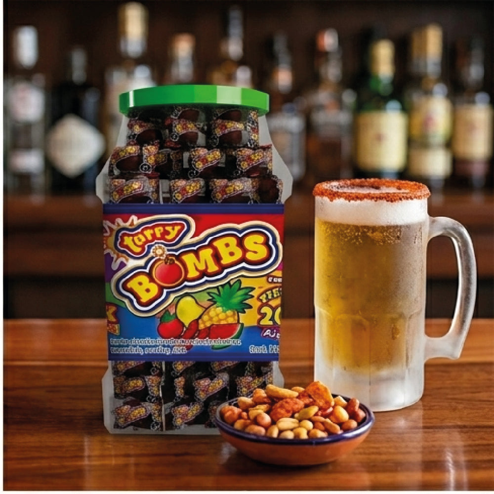 Vitrolero Tarry Bombs Mix 826gr 200pz Bolitas De Chile