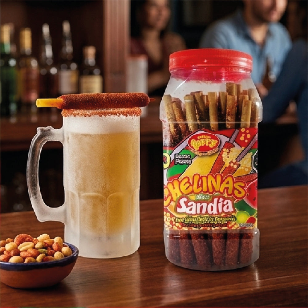 Tarry Vitrolero Banderillas Jumbo Sandia 50 Pz 900gr