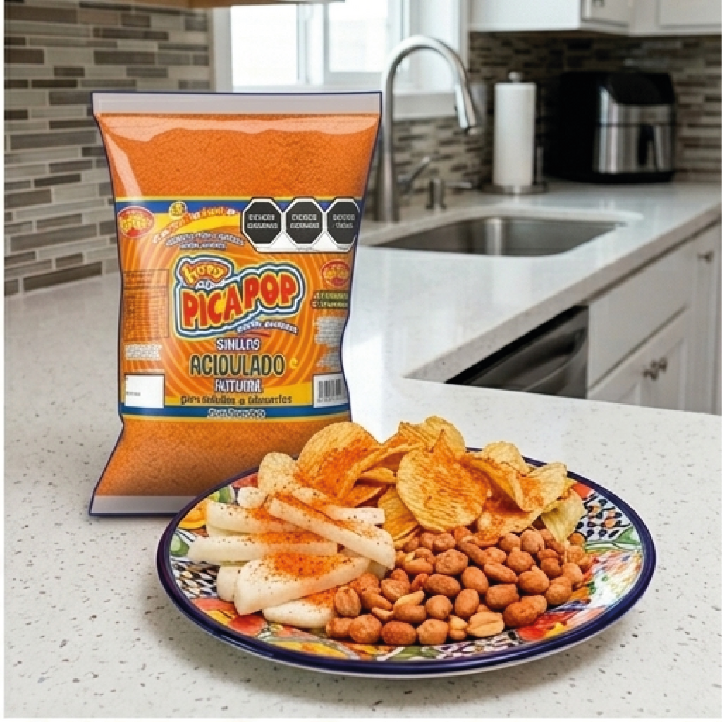 Bolsa De Chile Gourmet Picapop Shilito Natural Tarry 900gr