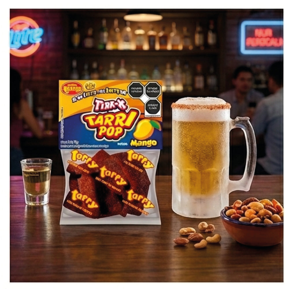 Tira-x Tarrypop Mango Chile 4 Packs 280gr