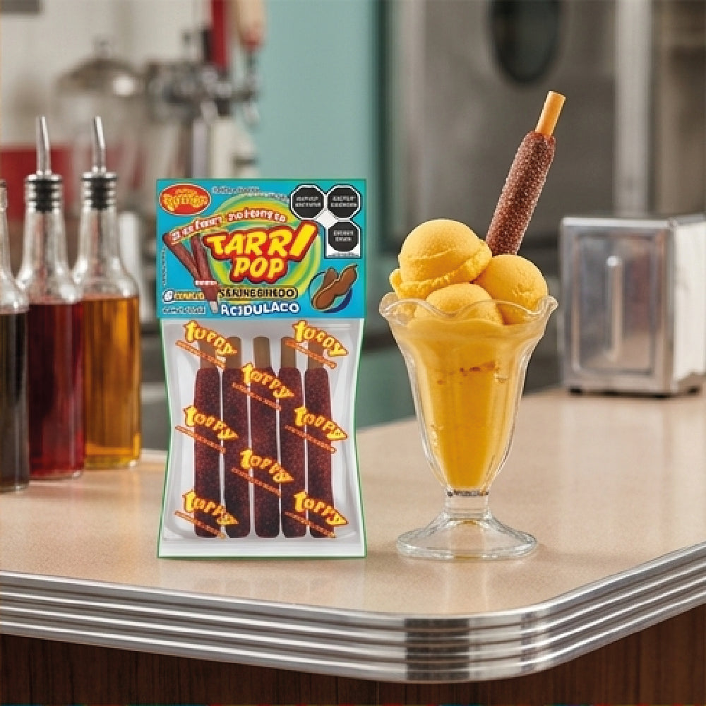 Tarry Pop Banderilla Tamarindo 3pack Total 15pz 180gr
