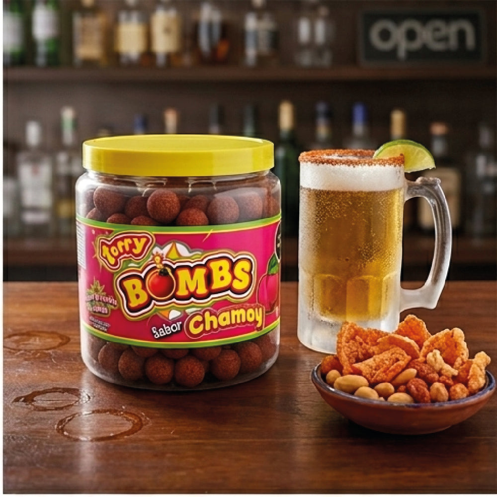 Vitrolero Tarry Bombs Chamoy 600gr Bolitas De Chile