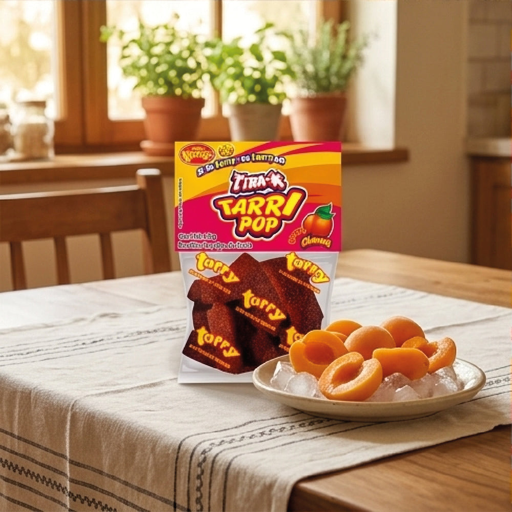 Tira-x Tarrypop Chamoy Chile 4 Packs 280gr