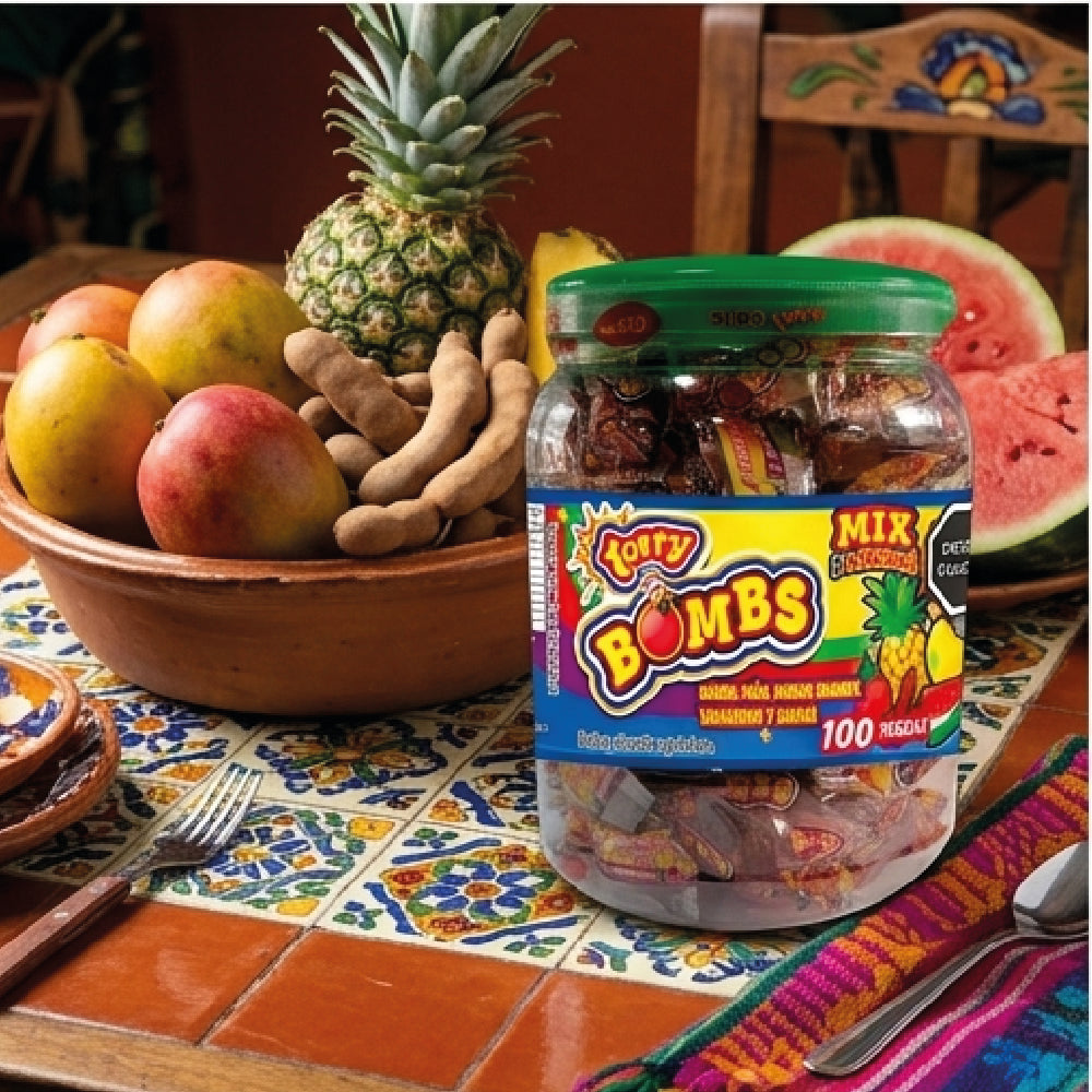 Vitrolero Tarry Bombs Mix 413gr 100pz Bolitas De Chile