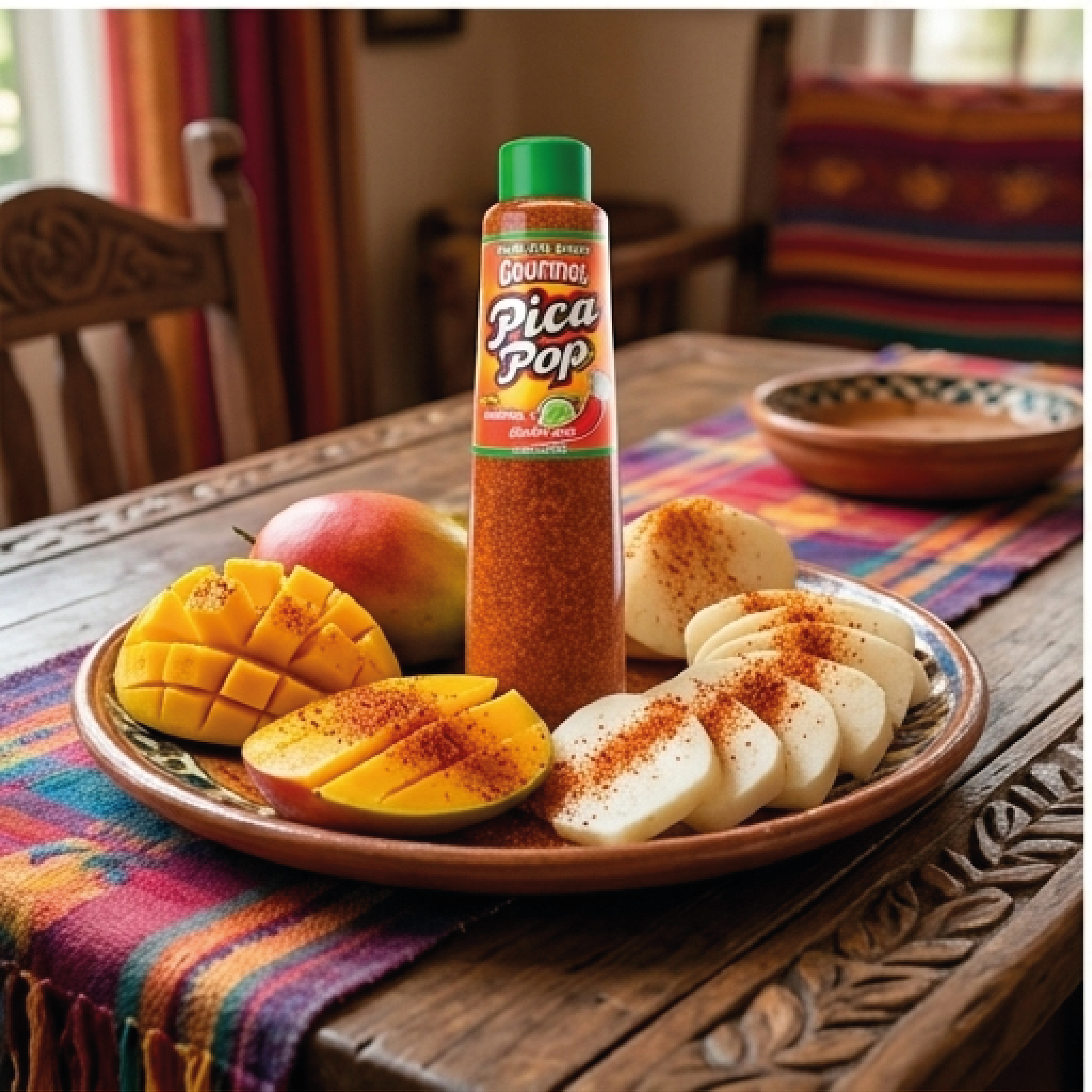 Chile En Polvo Gorumet Pica Pop Shilito Tarry 100gr Fruta