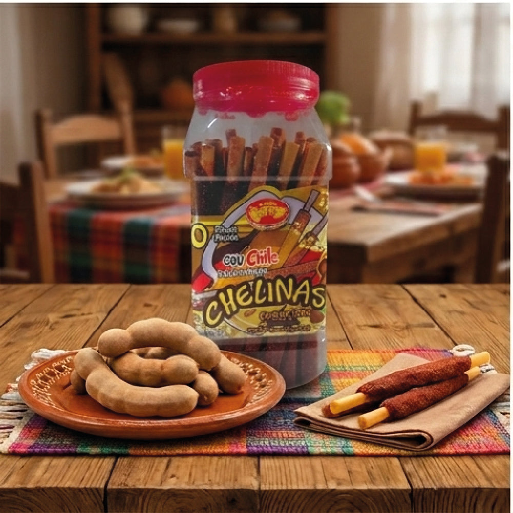 Tarry Vitrolero Banderillas Jumbo Tamarindo 50 Pz 900gr